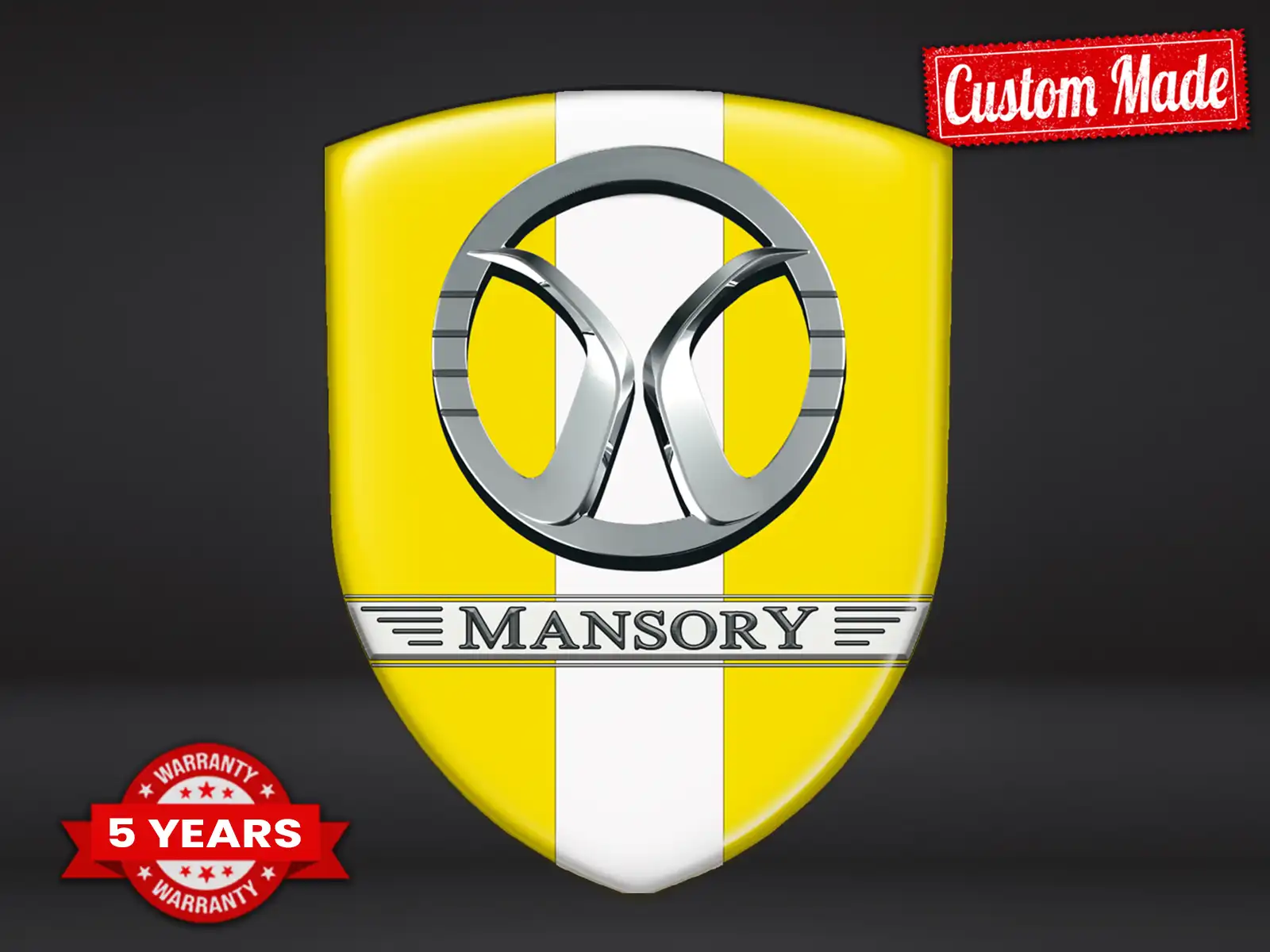 Mansory Fensteraufkleber Edition Stilvoll Anpassbar